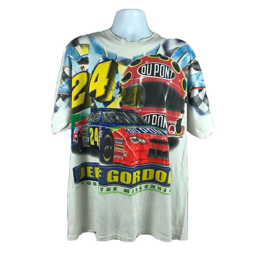 Vintage 2000 Chase Authentics DuPont Jeff Gordon Shirt Nascar Racing Size XL